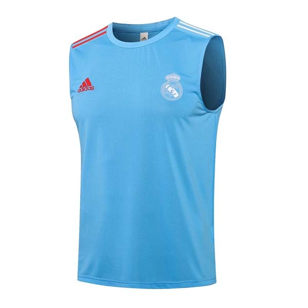 Camiseta Real Madrid Sin Mangas 2022 Azul